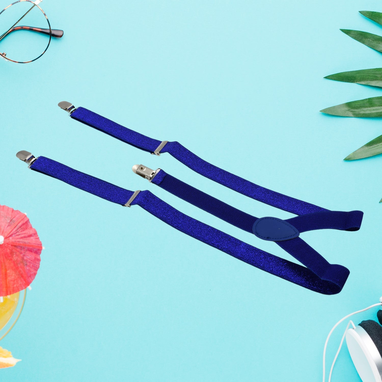 7298 Royal Blue color suspenders belts stylish, Metal Clip Elastic Casual and Formal Suspenders for MEN boys women girls 7298 Royal Blue color suspenders belts stylish, Metal Clip Elastic Casual and Formal Suspenders for MEN boys women girls
